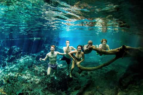 Crystal Clear Subterranean Water