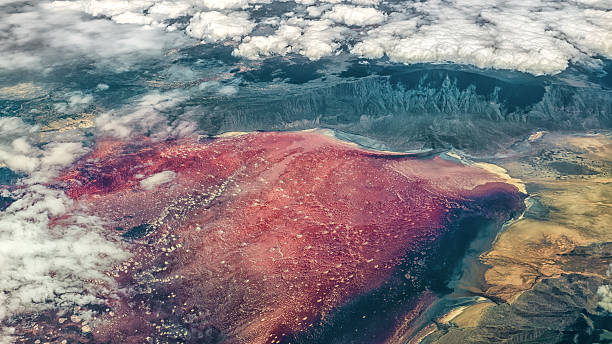 Lake Natron Soda Flats View