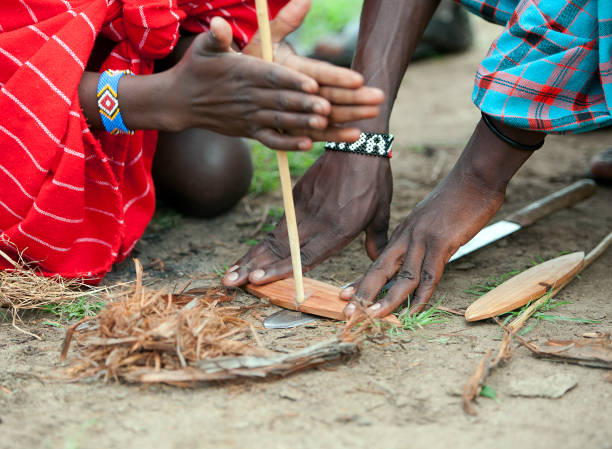 Traditional Savanna Bushcraft and Fire Starting