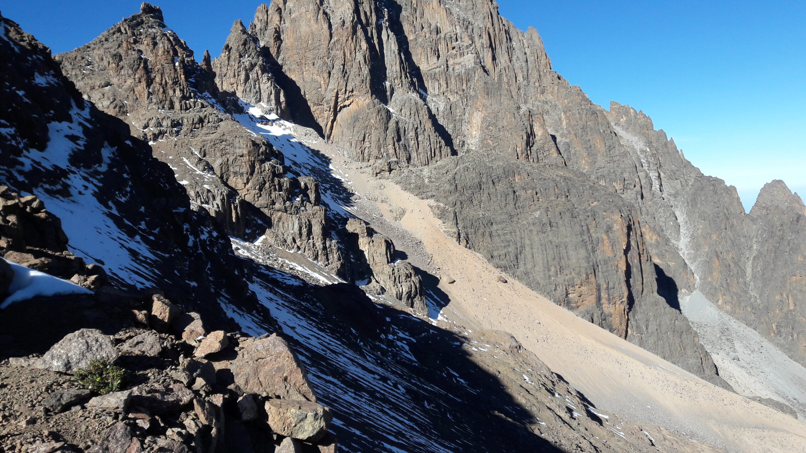 Batian and Nelion Twin Peaks