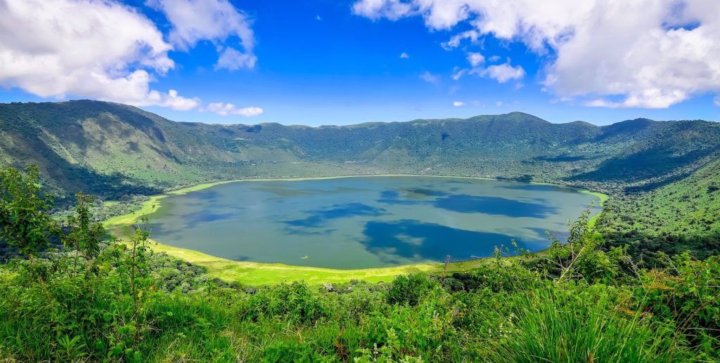 Ngorongoro Crater Panoramic View